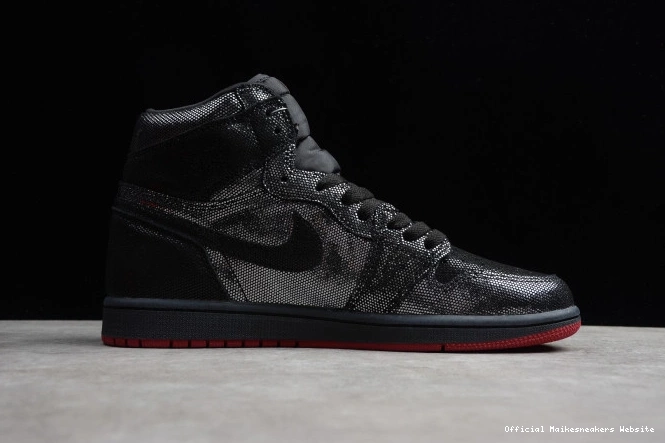 Official Maikesneakers OG Red 1 Air DC7071-001 Jordan High Retro Black Gym 0713